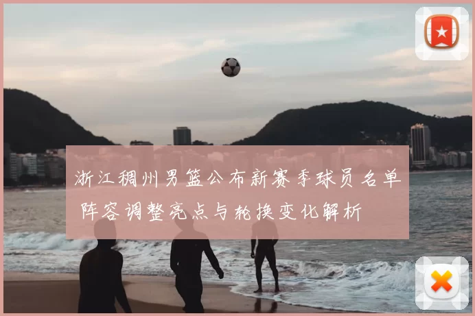 浙江稠州男篮公布新赛季球员名单 阵容调整亮点与轮换变化解析